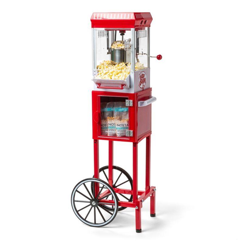 Nostalgia Nostalgia 3 oz. Popcorn Machine with Cart