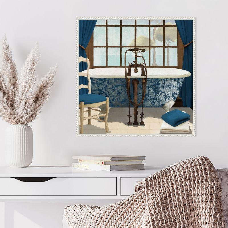 Amanti Art Blue View I by Elizabeth Medley Framed Canvas Wall Art