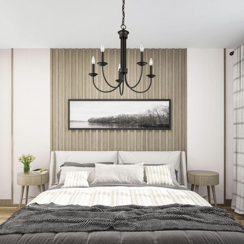 Livex Lighting Estate 5 - Light Chandelier in  Bronze