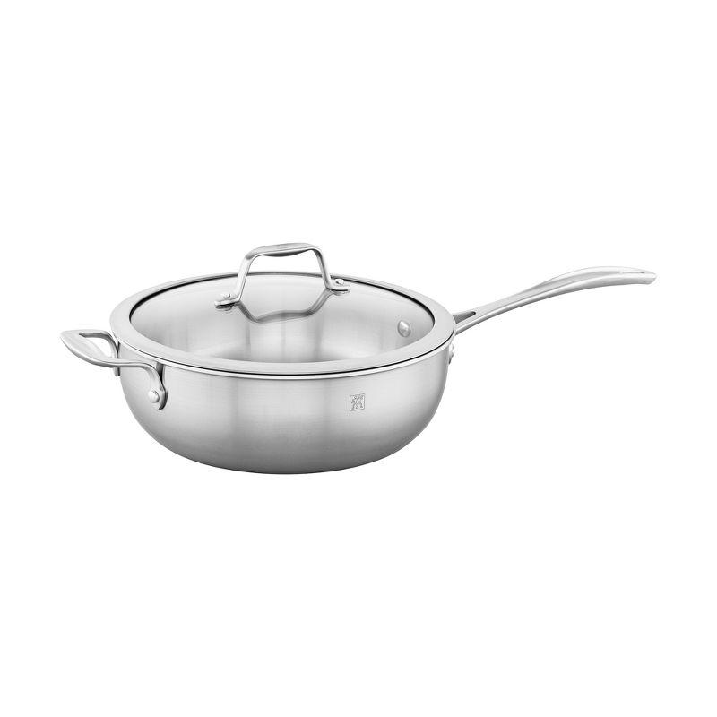 ZWILLING Spirit 4.6-qt Stainless Steel Pan with Glass Lid