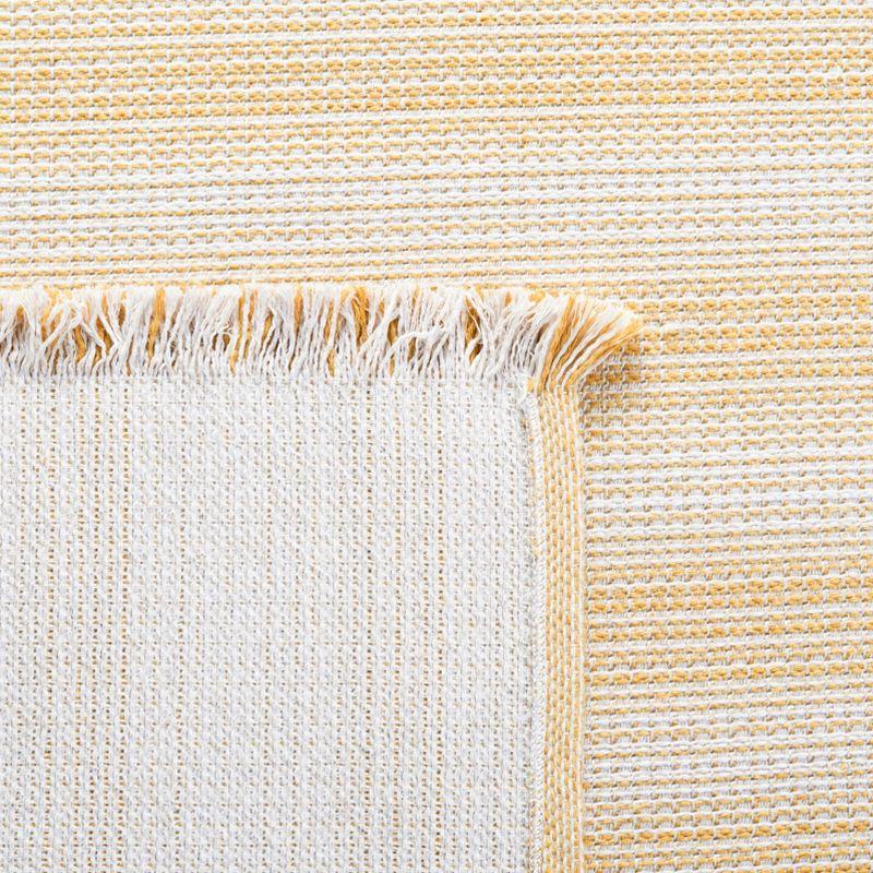 Augustine AGT501 Machine Made Indoor Area Rug - Ivory/Yellow - 8'x10' - Safavieh