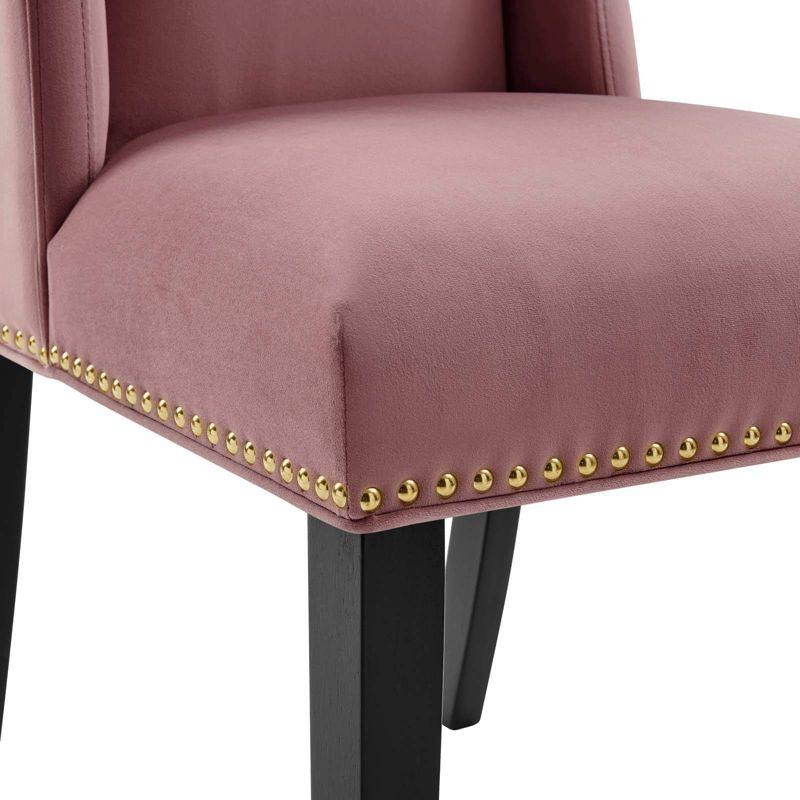 Modway Modway Baron Performance Velvet Dining Chairs - Set of 2