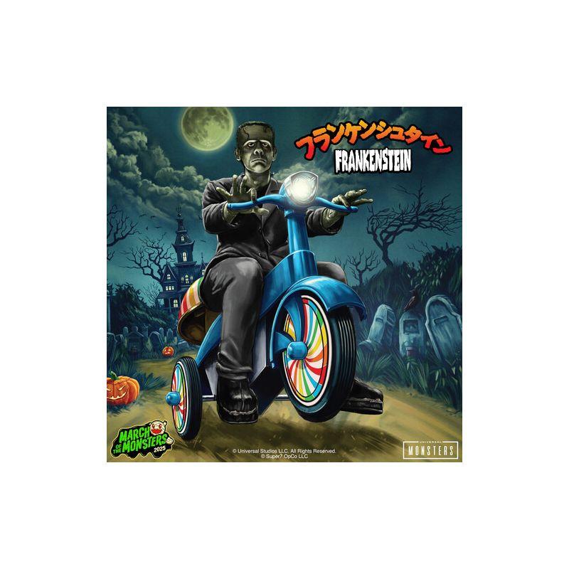 Super7 - Super7 - Universal Monsters - Super Cycles - Frankenstein (Black with Blue Trike)