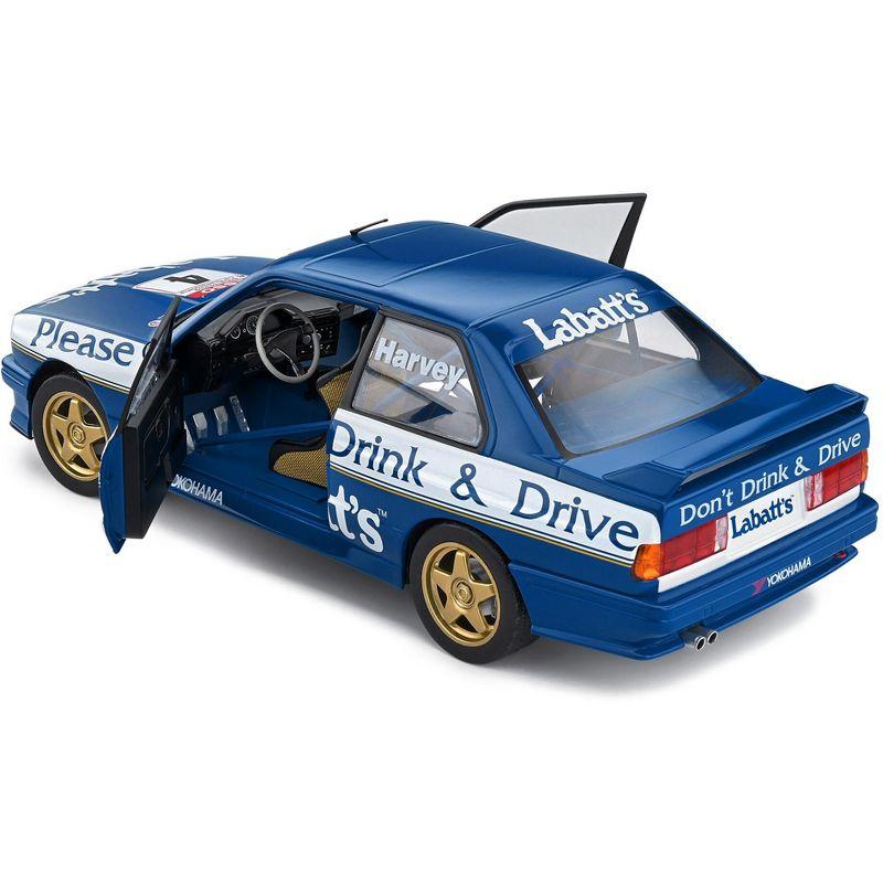 BMW E30 M3 #4 "Labbatt's" BTCC British Touring Car Championship (1991) "Competition" Series 1/18 Diecast Model Car by Solido