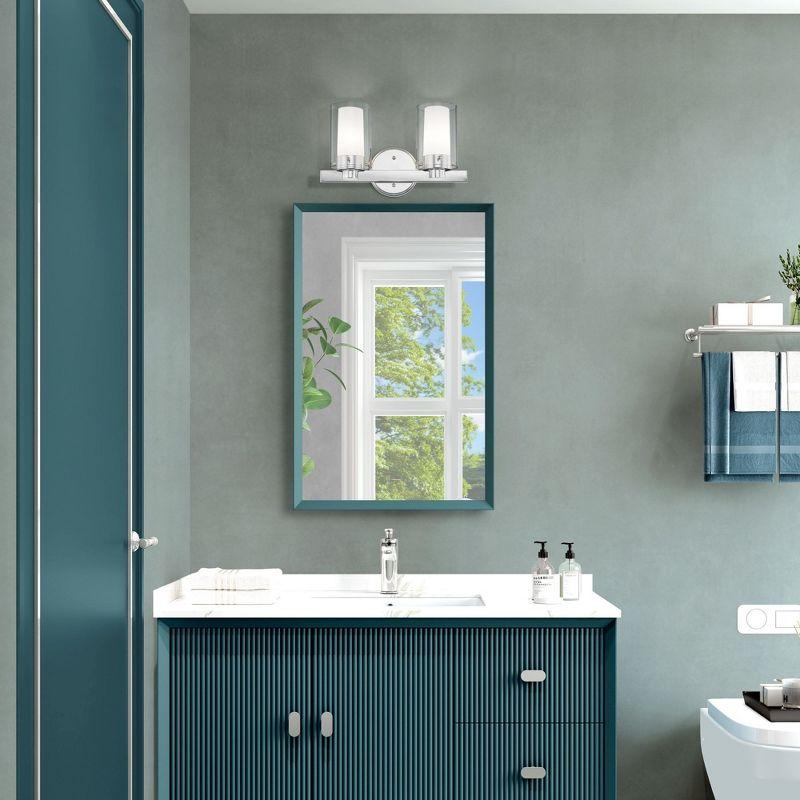 Livex Lighting Manhattan 2 - Light Vanity in  Polished Chrome