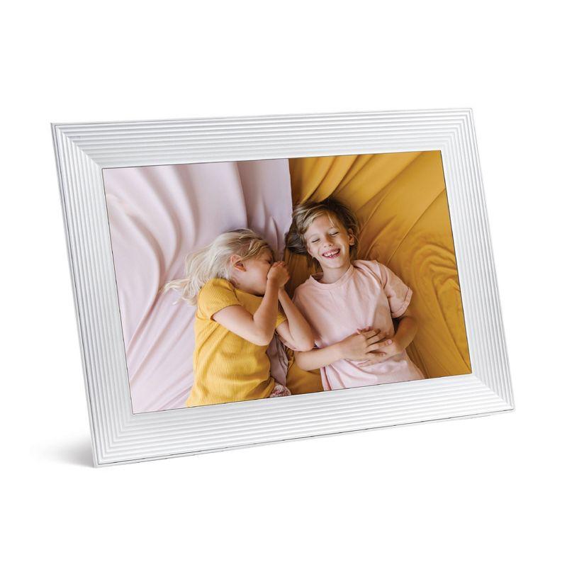 Aura Home 10.1" Carver Sea Salt Digital Photo Frame: Wi-Fi Enabled, 1280x800 LCD, No Battery Required