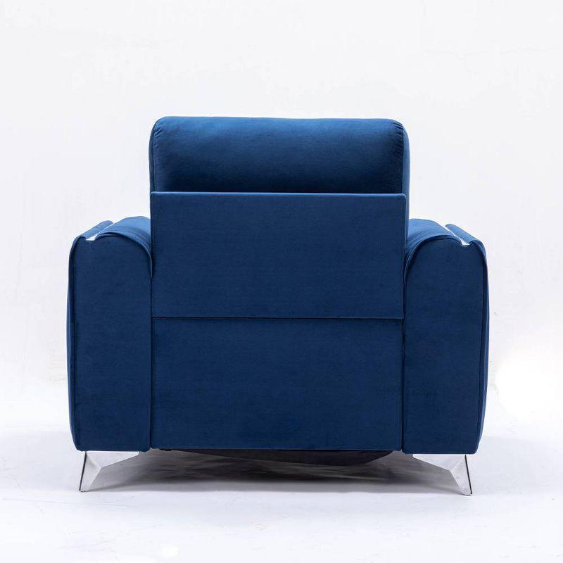 Acme Furniture Wenona Accent Chair Blue Velvet