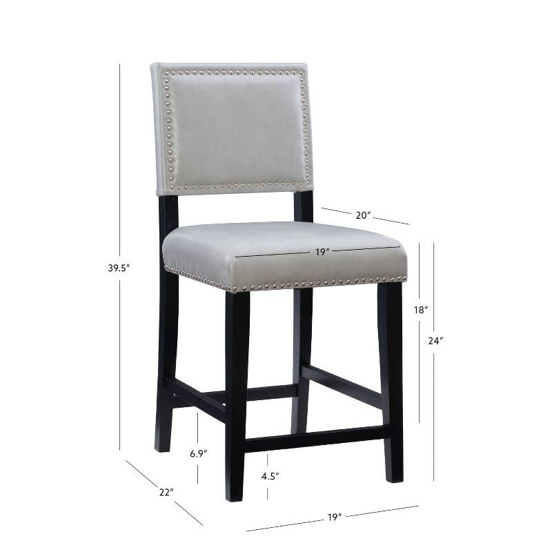 24" Brook Counter Height Barstool - Linon