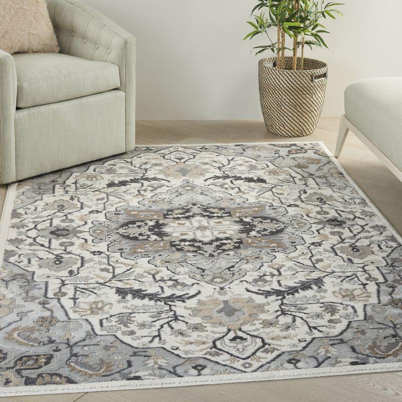 Nourison Elation Floral Medallion Indoor Rug