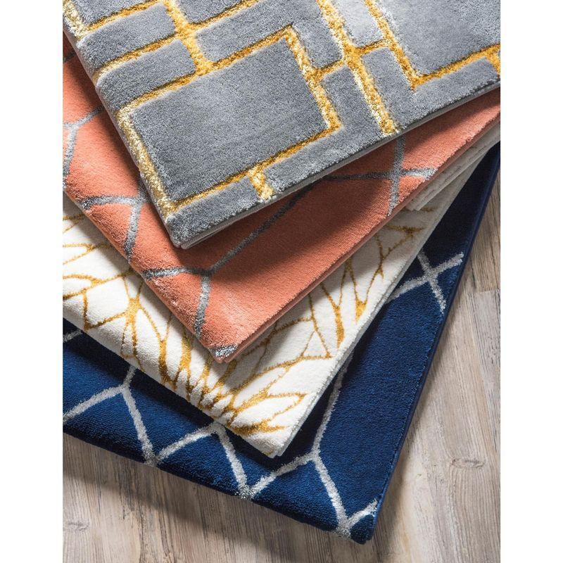 Marilyn Monroe Glitzy Geometric Rug