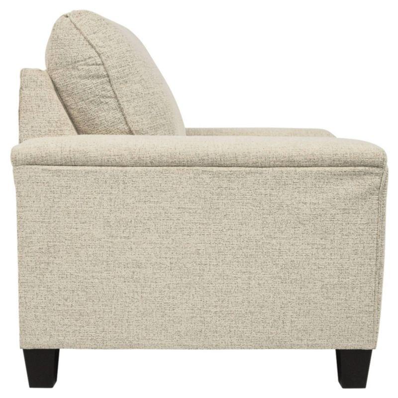 Abinger Accent Chair Natural: Plush Chenille, Contemporary Side Chair - Signature Design by Ashley