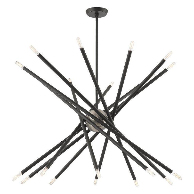 Livex Lighting Soho 20 - Light Chandelier in  Scandinavian Gray