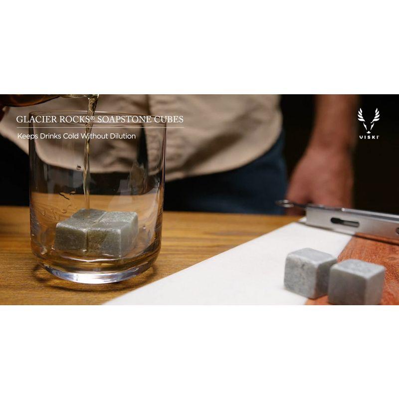 Glacier Rocks Soapstone Cube (Set of 6)