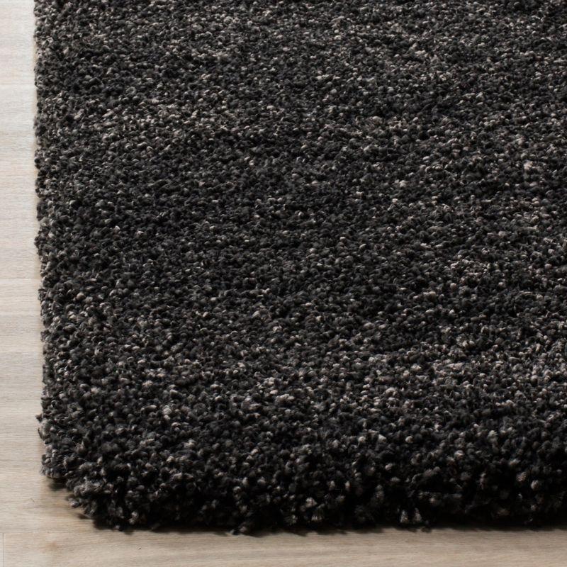 Milan Shag SG180 Power Loomed Indoor Area Rug - Dark Grey - 6'x9' - Safavieh