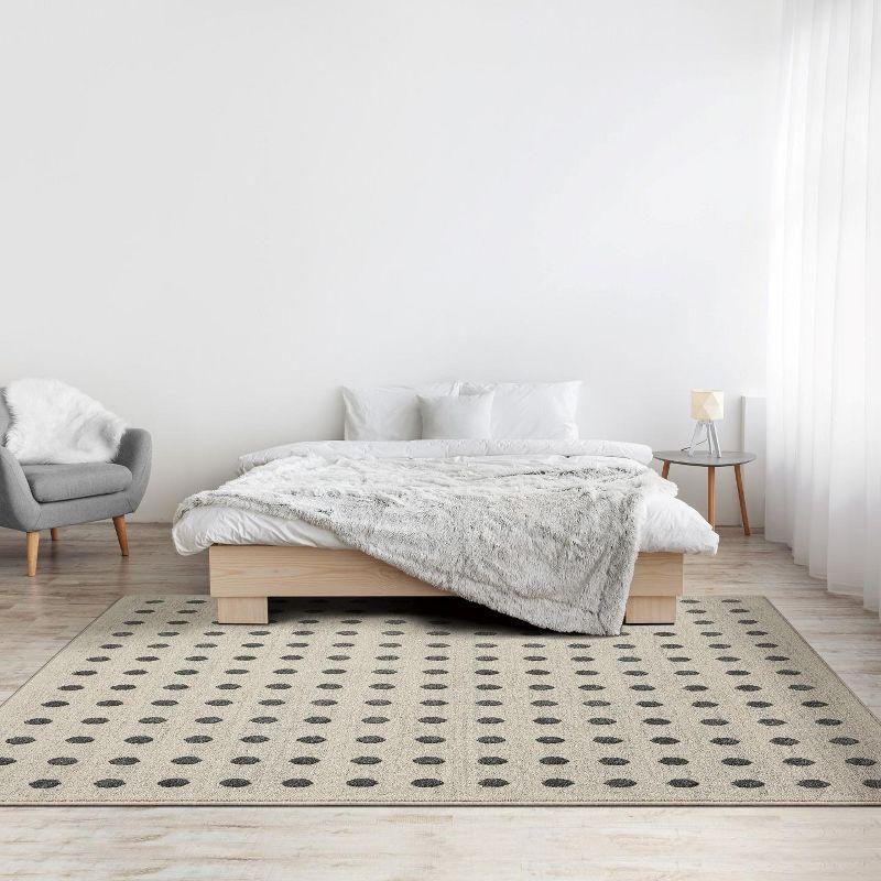 Luxe Weavers Modern Geometric Dots Area Rug