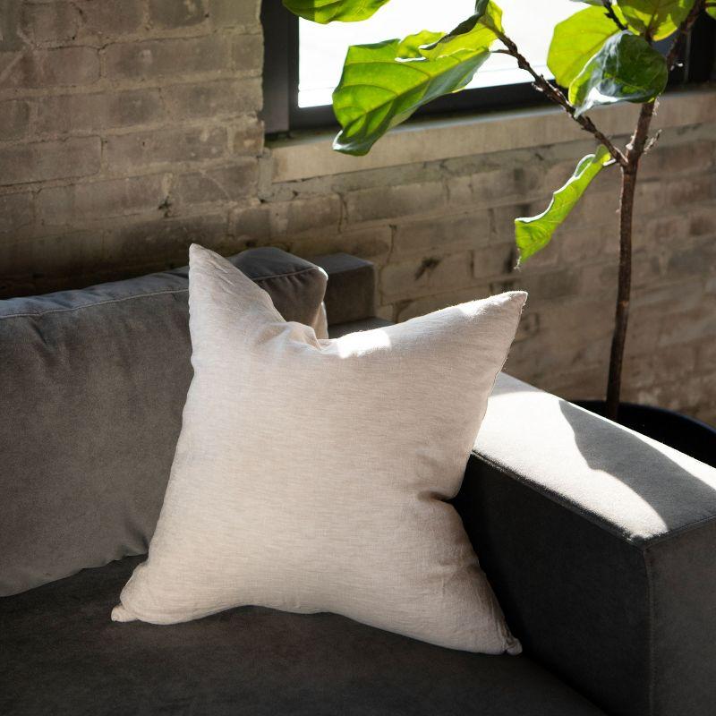 French Linen Decorative Throw Pillow | BOKSER HOME