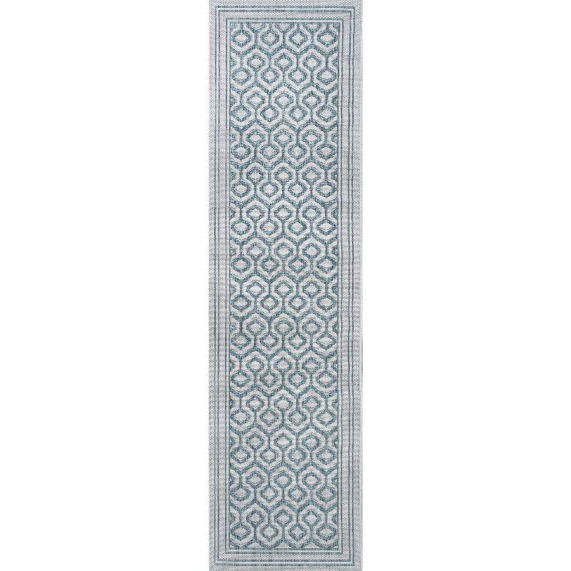 Marvao Diamond Trellis Indoor/Outdoor Area Rug - JONATHAN Y