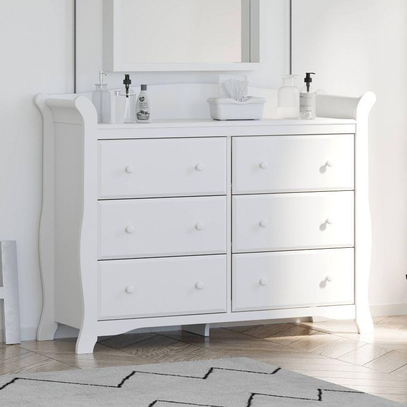 Avalon 6 Drawer Double Dresser
