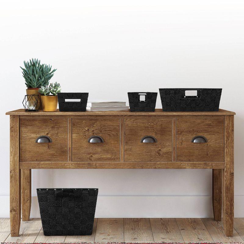 Simplify Simplify Plastic Decorative Bins