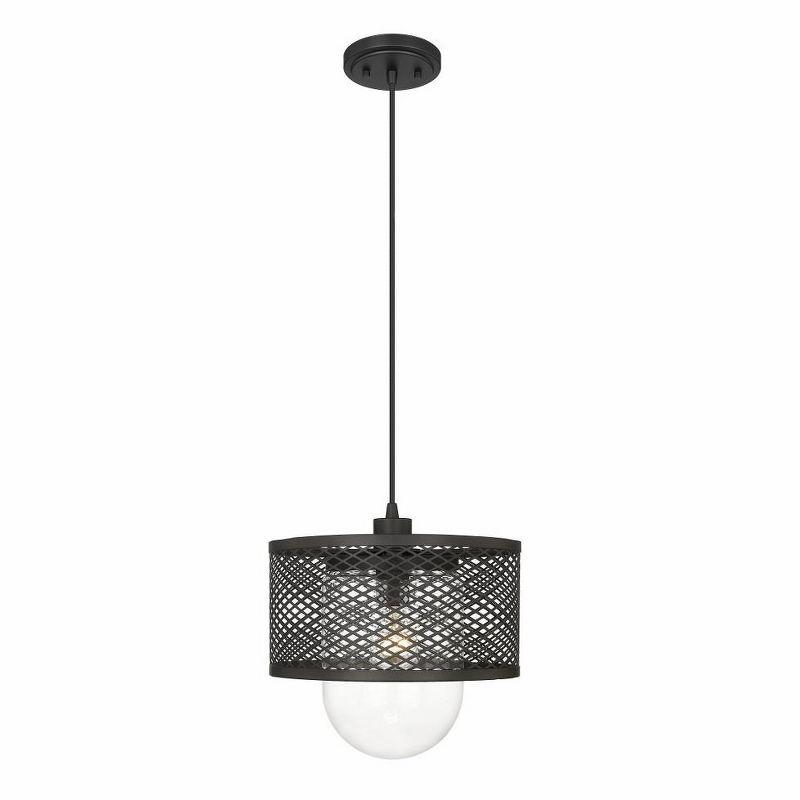 Z-Lite Kipton 1 - Light Pendant in  Matte Black