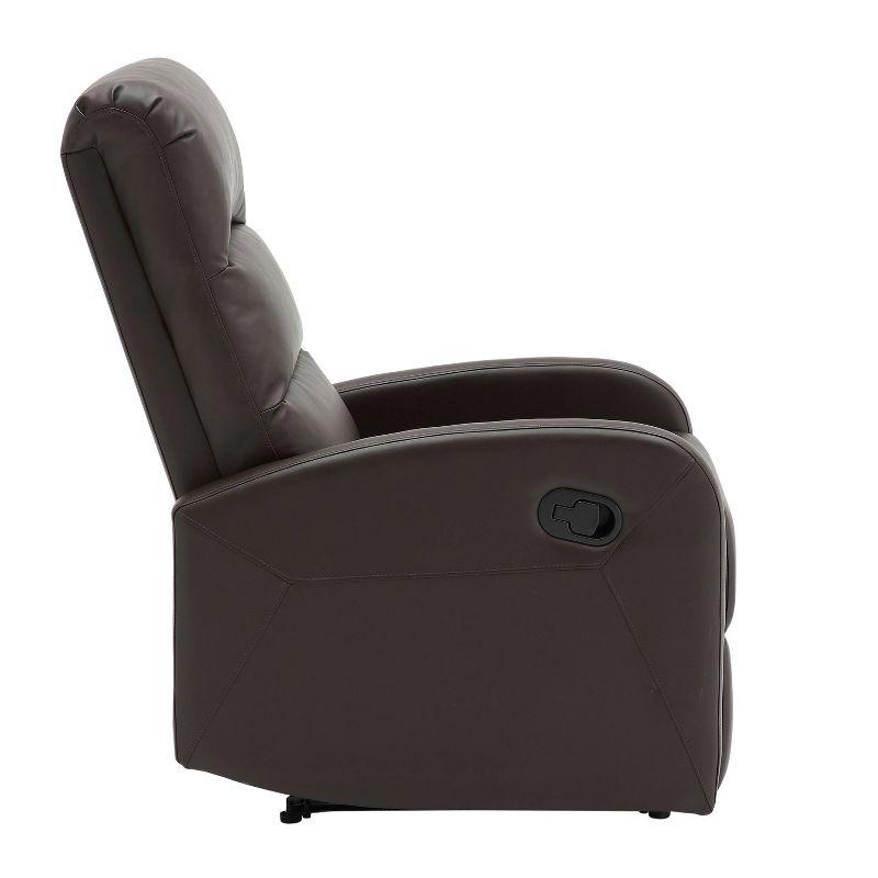 Dormi Contemporary Upholstered Recliner Chair - LumiSource