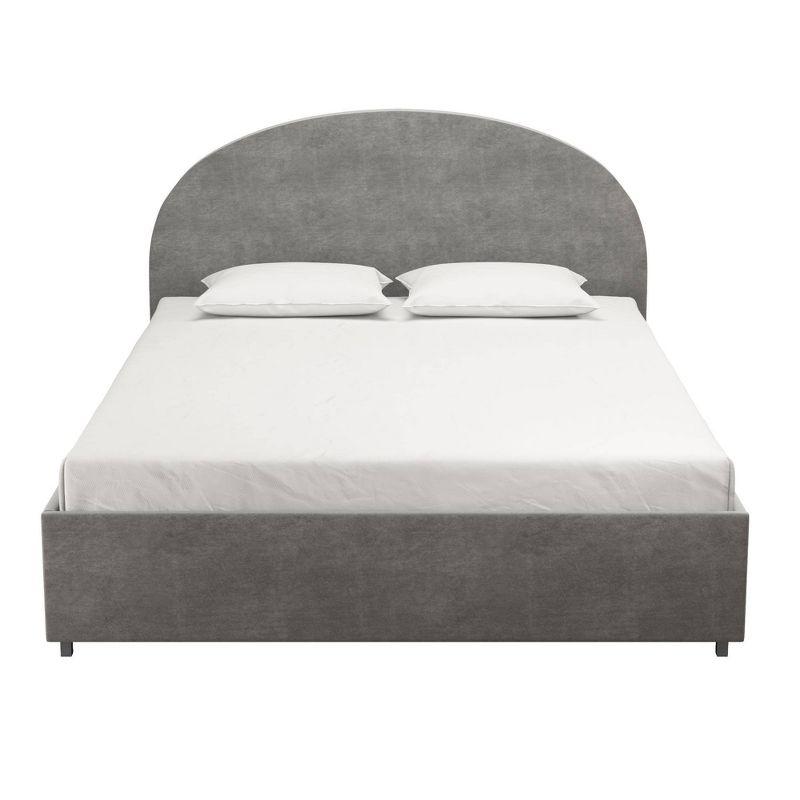 Moon Upholstered Platform Storage Bed