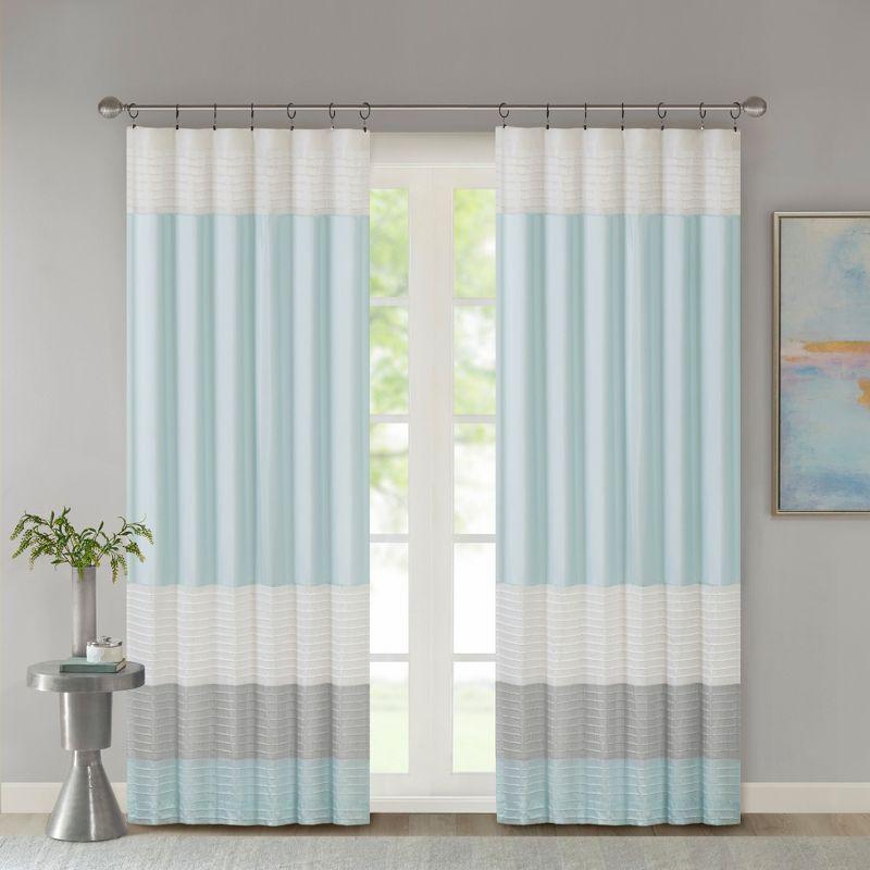 Amherst Polyoni Pintuck Curtain Panel