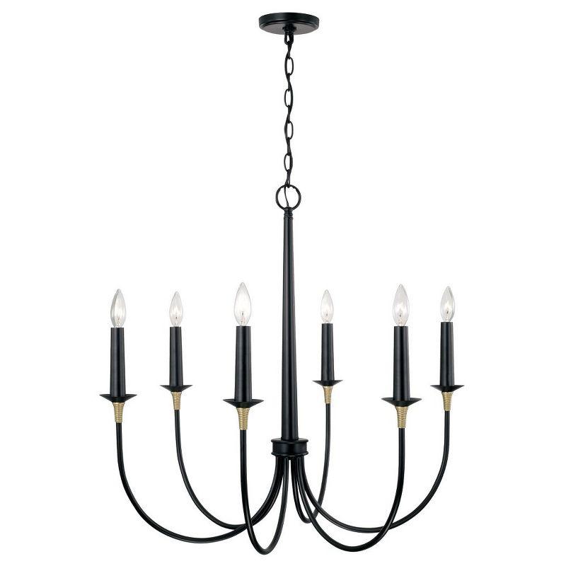 6 - Light Dimmable Classic / Traditional Chandelier