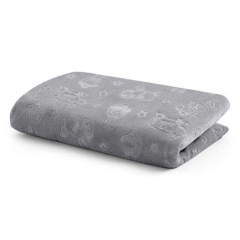 Serta Perfect Sleeper Changing Pad with Plush Cover - Gray