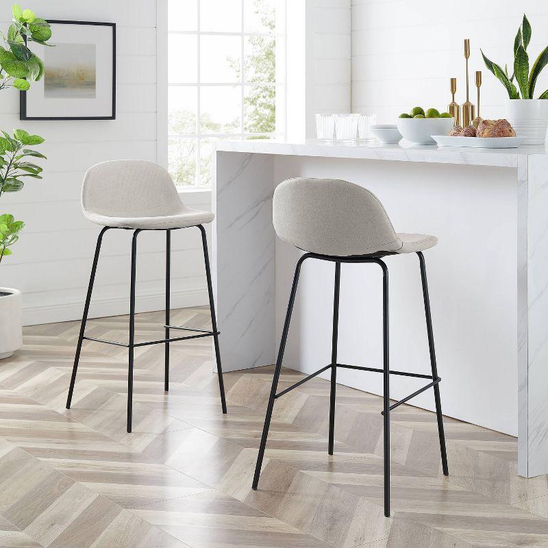Set of 2 Riley Barstools - Crosley