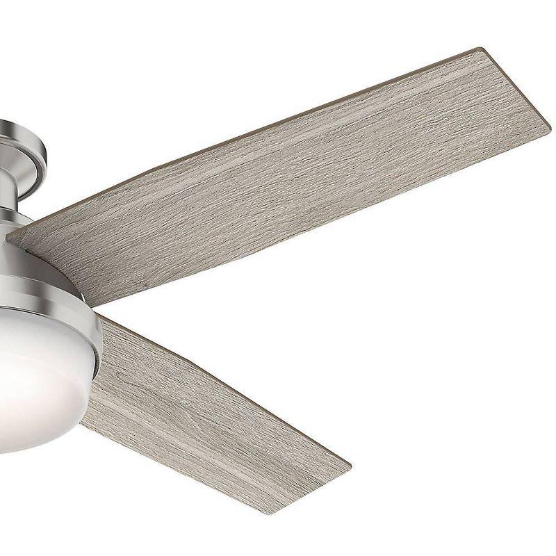 52" Dempsey Low Profile Ceiling Fan with Remote (Includes LED Light Bulb) - Hunter Fan