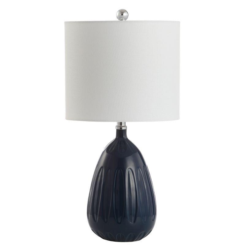 Linnett Table Lamp - 20 Inch Height - TBL4165 - Navy - Safavieh