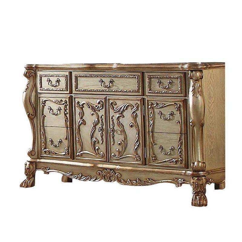 Acme Furniture Dresden Dresser Gold Patina/Bone