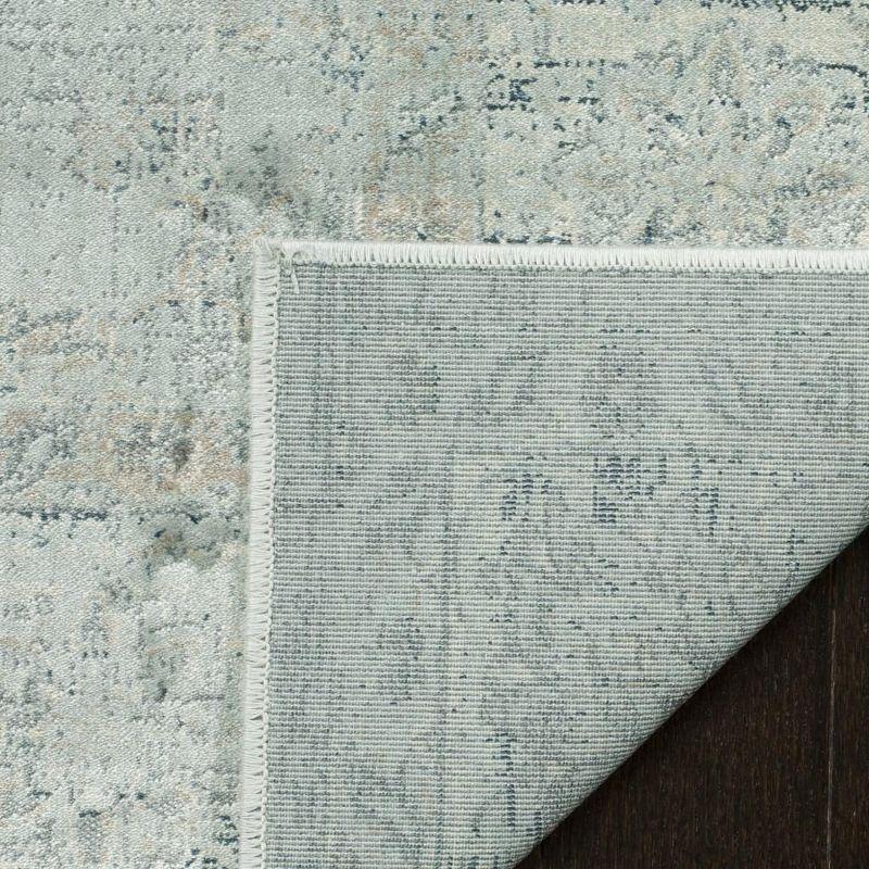 Vintage VTG120 Power Loomed Indoor Area Rug - Light Blue - 8'x10' - Safavieh.