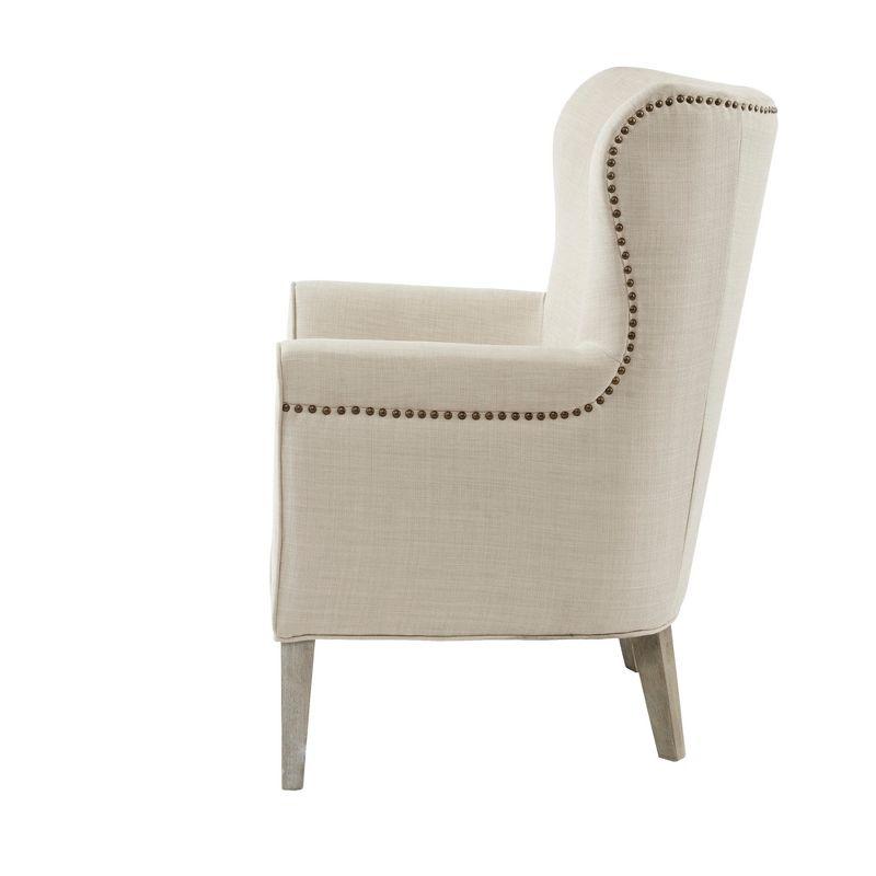 Donner Accent Wingback Chair Natural