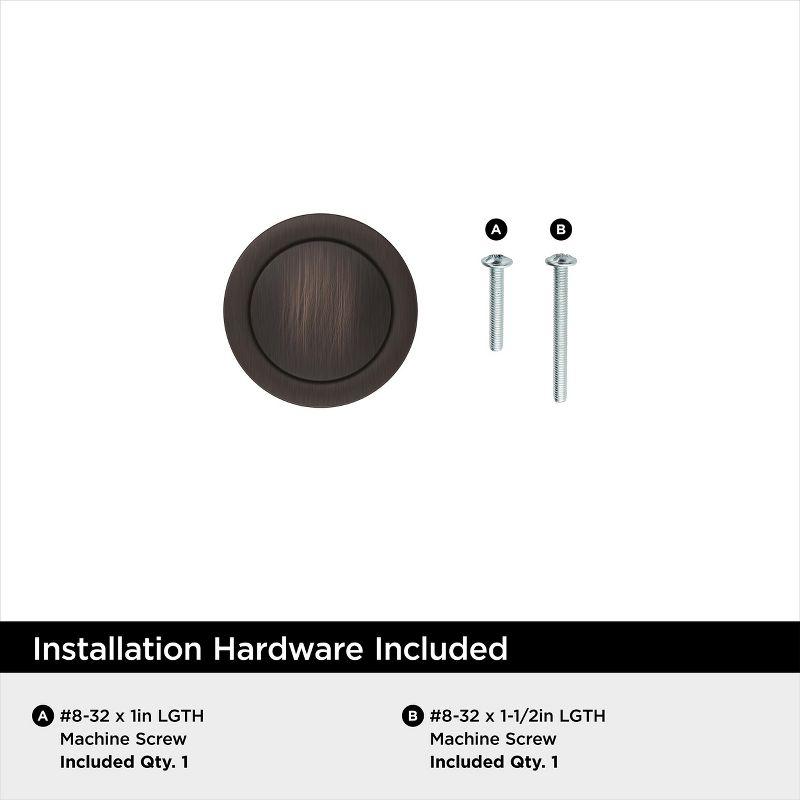 Loop 1-3/16 Inch Diameter Round Knob Multipack