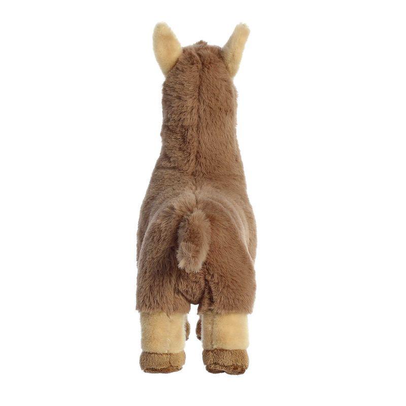 Aurora Medium Llama Eco Nation Eco-Friendly Stuffed Animal Tan 9.5"