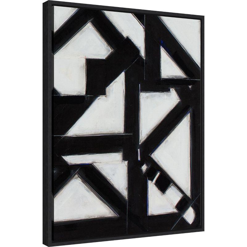 Amanti Art Topographic V by Rob Delamater Canvas Wall Art Print Framed 18 x 24-in.