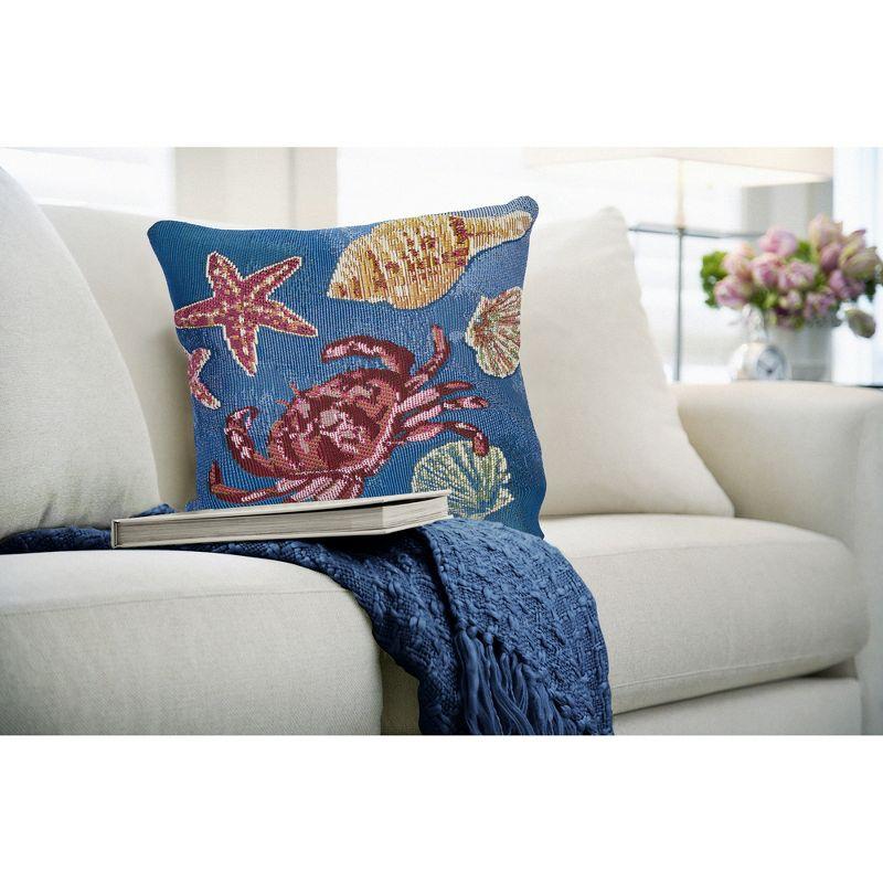 Liora Manne Marina No Decorative Addition Indoor/Outdoor Throw Pillow