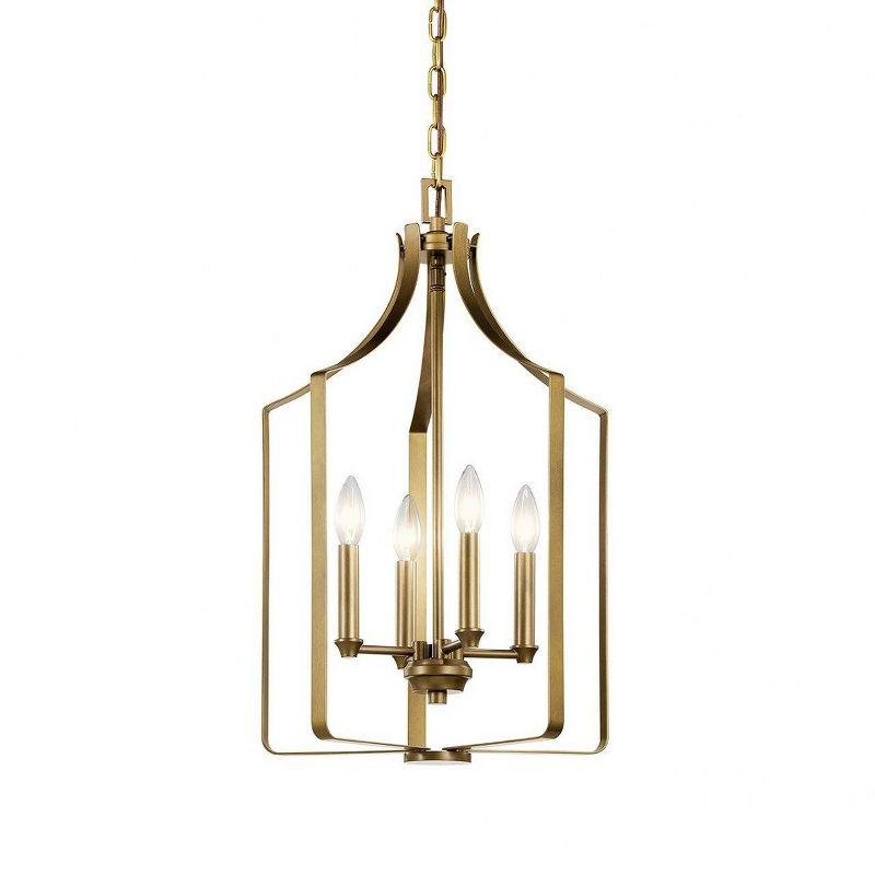 Kichler Lighting Morrigan 4 - Light Chandelier in  Natural Brass