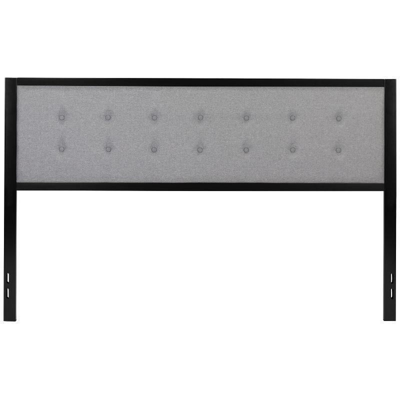 Flash Furniture Bristol Metal Tufted Upholstered Headboard - Modern Headboard