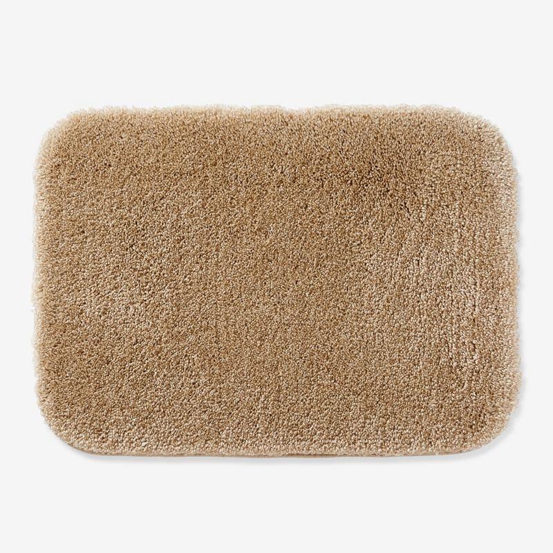 BrylaneHome The Elegance Bath Rug Collection - Bath Rug - 17" W 24" L, Navy