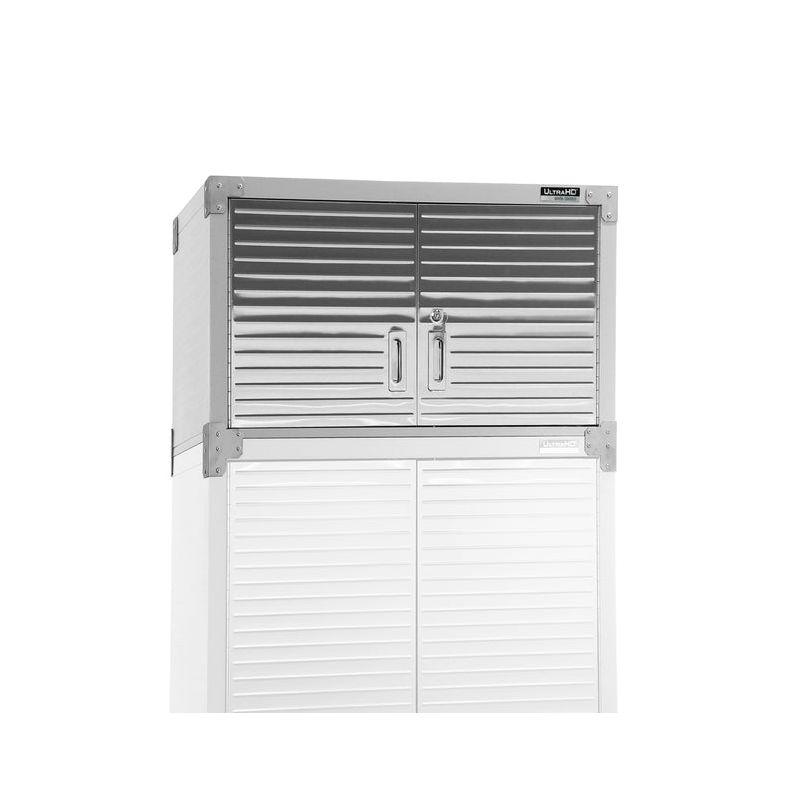 UltraHD® Seville Classics UltraHD 2-Piece Storage Cabinet Set, 30" W x 18" D x 90.5" H