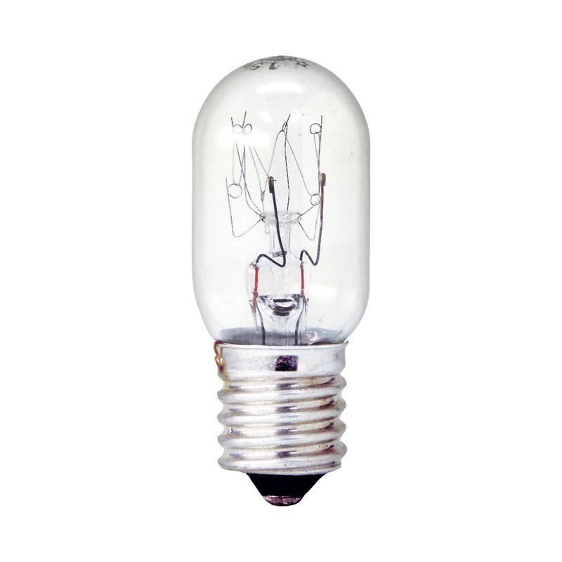 GE 40W High Intensity S11 Incandescent Light Bulb Soft White: Dimmable, 440 Lumens, E17 Base, 2500K, Appliance Use