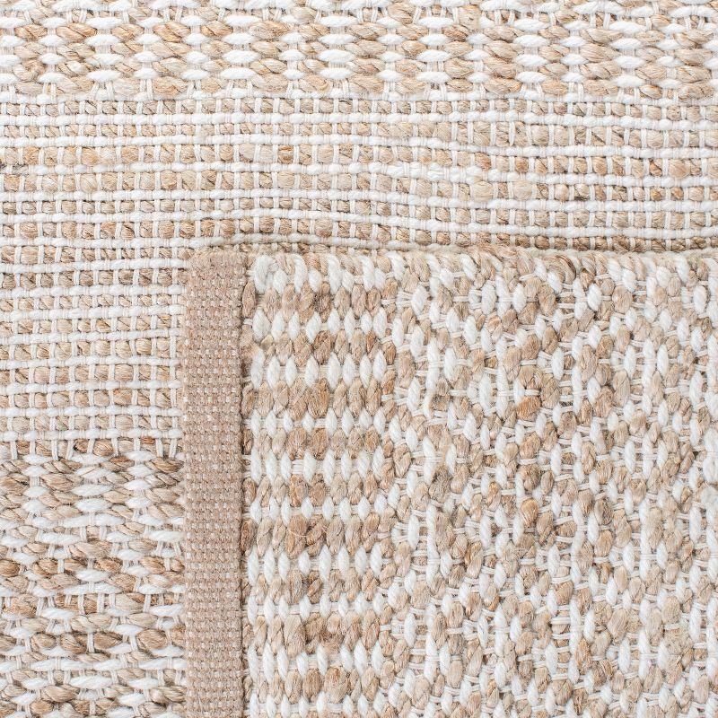Natural Fiber NF829 Hand Woven Area Rug - Natural/Ivory - 8'x10' - Safavieh.