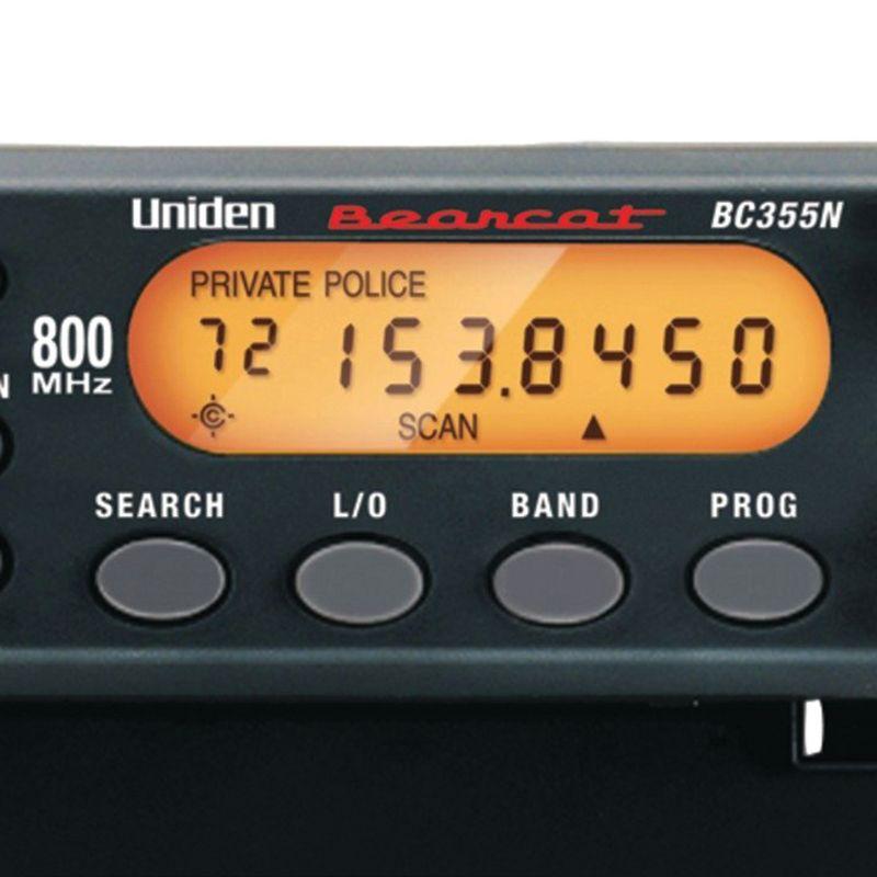 Uniden® Bearcat® Mobile/Base Scanner, BC355N in Black