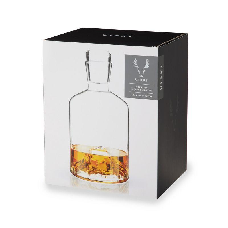 Viski Decanter Clear Finish