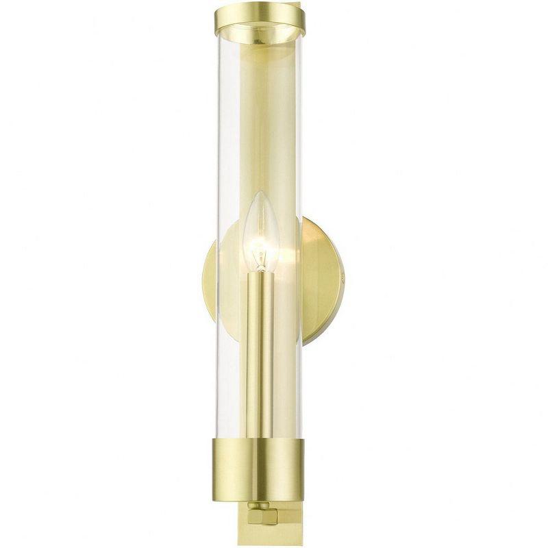 Livex Lighting Castleton 1 - Light Sconce in  Satin Brass