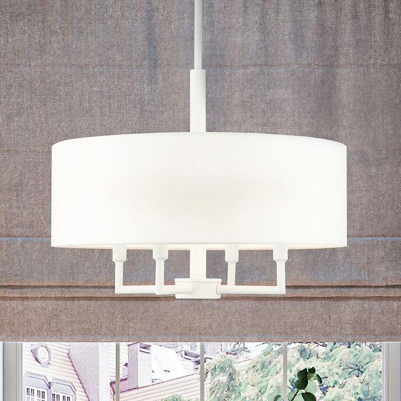 Livex Lighting Meridian 4 - Light Pendant in  White