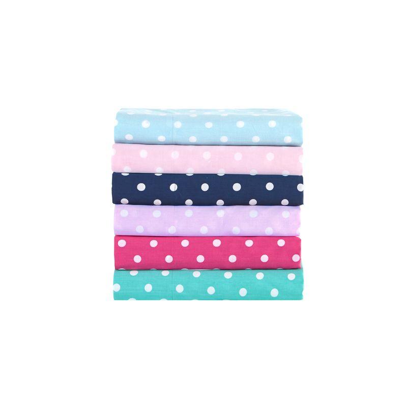 Mi Zone Polka Dot Polka Dot Printed 100% Cotton Sheet Set